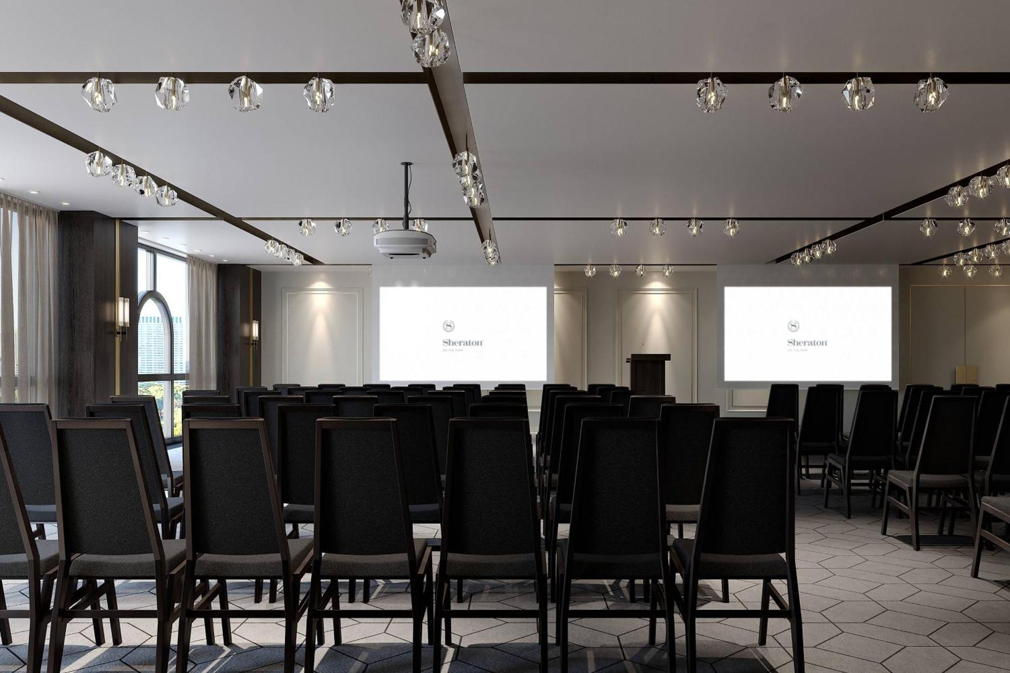 Sheraton Grand Sydney Hyde Park Exterior foto The interior of the conference room