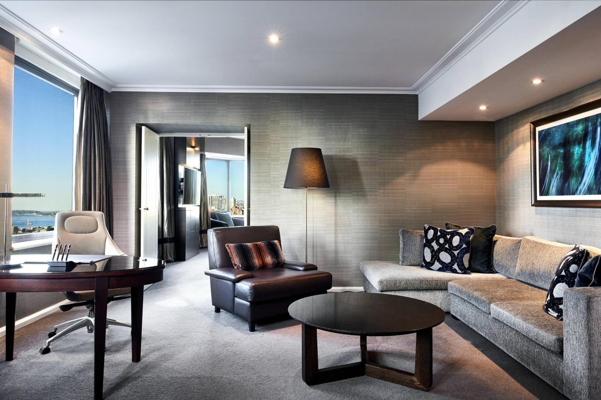 Sheraton Grand Sydney Hyde Park Exterior foto A suite at the InterContinental Sydney